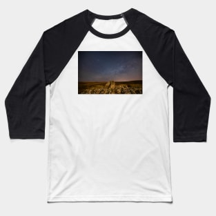 Sweyne's Howes, Rhossili Down Baseball T-Shirt